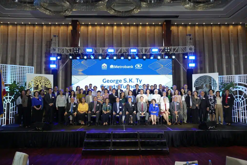 Metrobank and GT Foundations Award Php 45 Million in Development Assistance to 30 Partners at the George S.K. Ty Grants Turnover