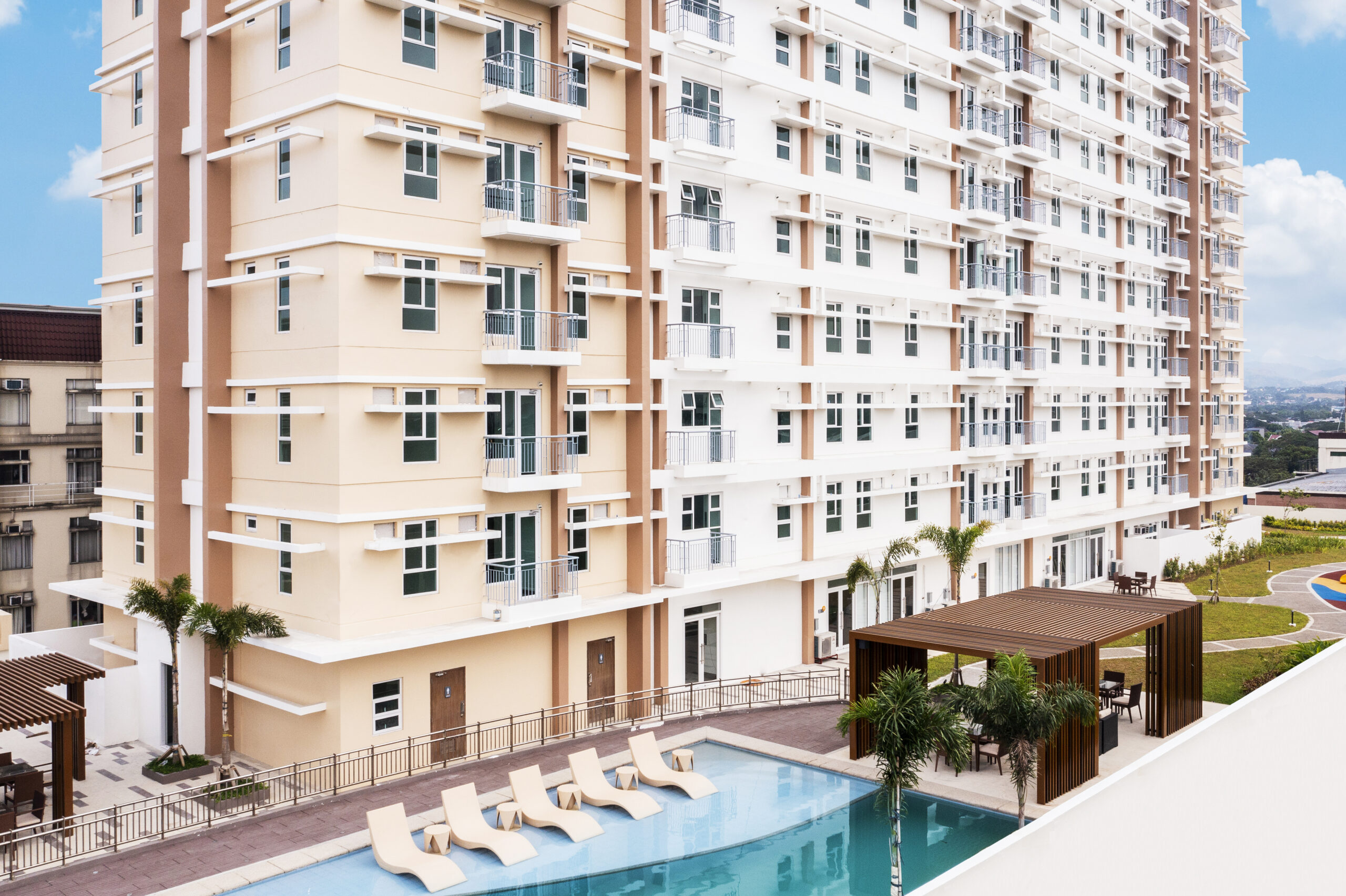 Pool & Pavilion wide